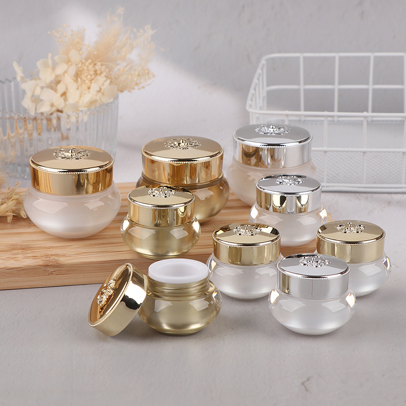 Frascos de Creme Acrílicos Vaz - Luxury Skincare Packaging avaliação e preço